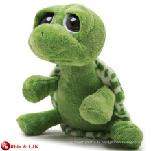 EN71 et ASTM standard tortue en peluche grands yeux